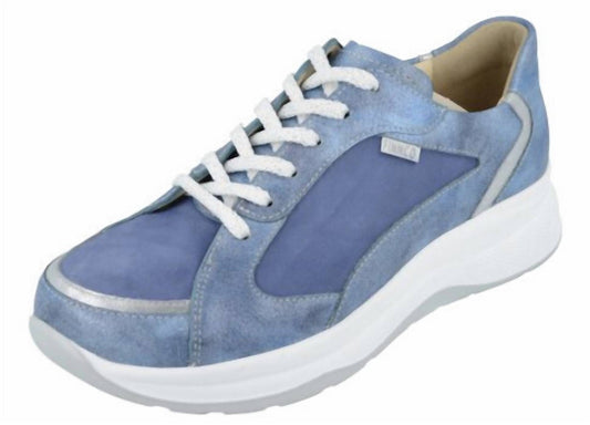 Finn Comfort - Women's Piccadilly Lace Up Leather Sneakers
