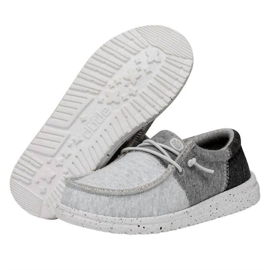 Hey Dude - Toddler/youth Wally Tri Varsity Slip-on