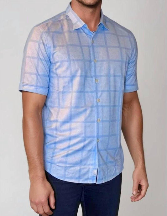 Buki - Montauk Check Short Sleeve Tech Shirt