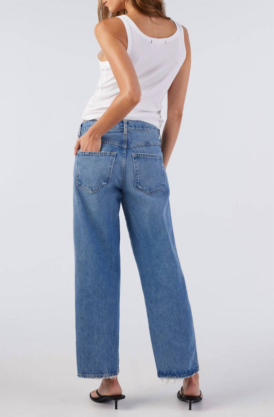 Amo - Billie Wide Leg Cropped Jeans