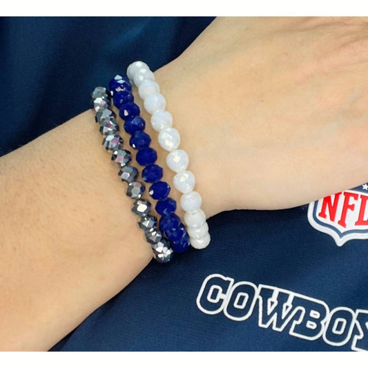 Sparkly South Wholesale - Women's Crystal Stretch Bracelet Set