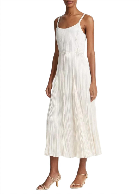 Vince - Crushed Relaxed Slip Dress