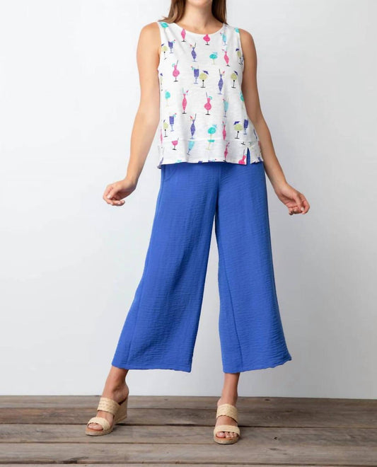 Habitat - Cotton Pebble Boat Neck Tank Top