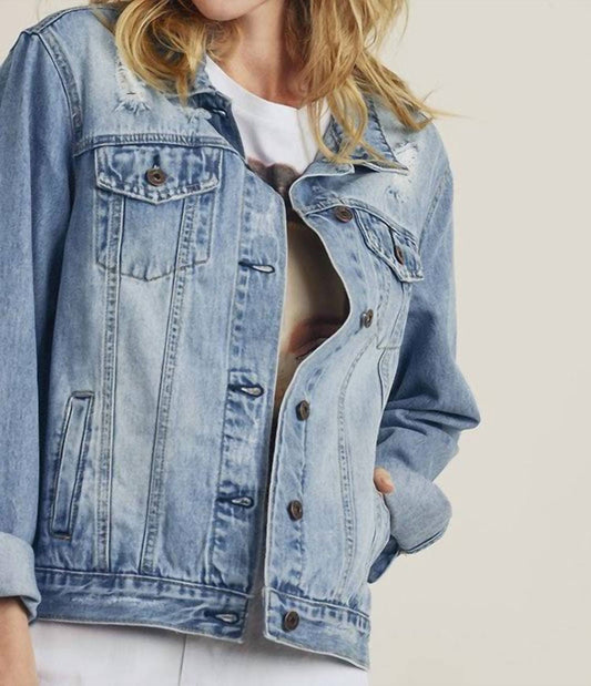 Risen - Relaxed Vintage Distressed Jacket