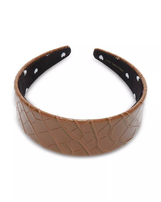 Lele Sadoughi - Women's Faux Croc Cher Headband