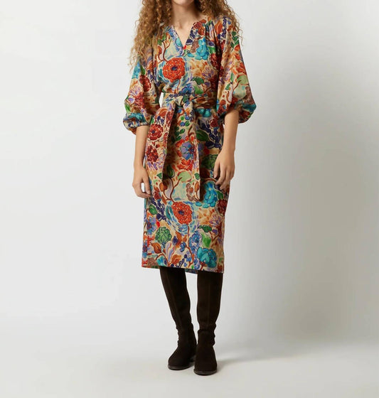 Ann Mashburn - Trapunto Blouson Dress