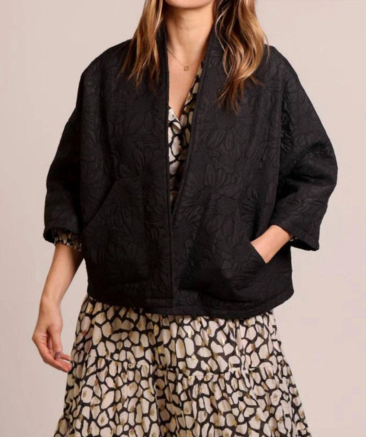Traffic People - Broken Dreams Embossed Floral Shrug Jacket