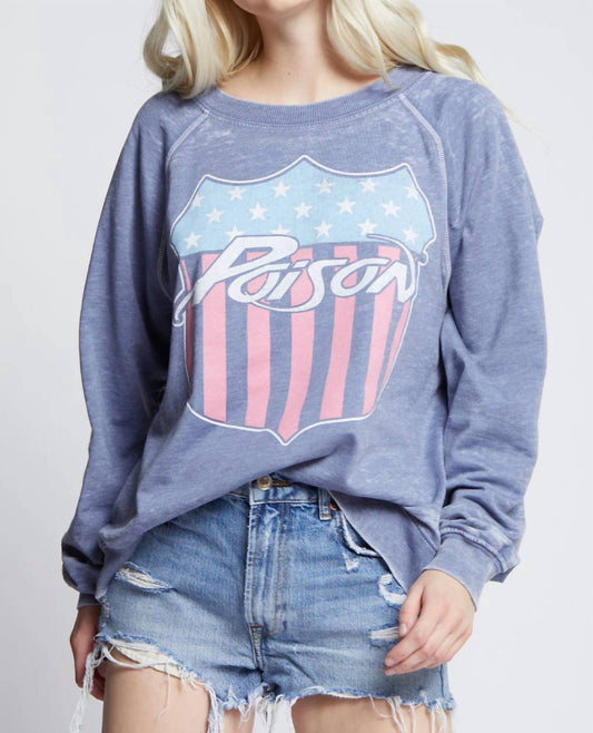 Recycled Karma - Poison Emblem Sweatshirt