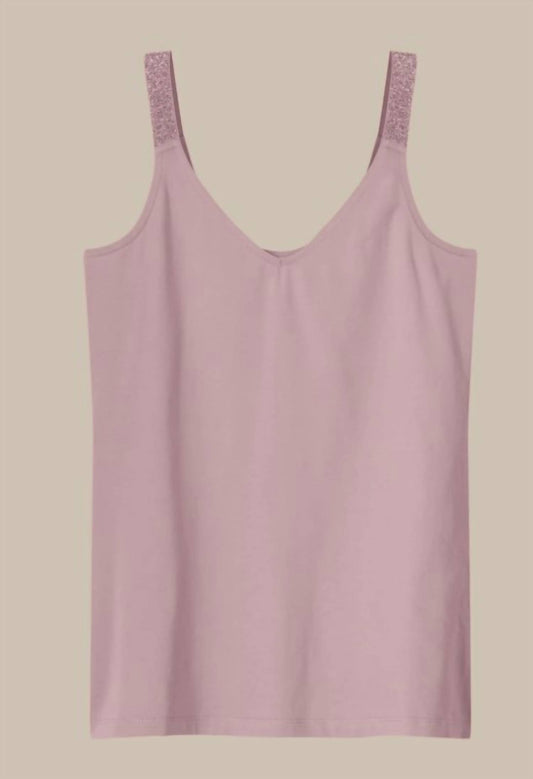 Reversible Cotton Elastane Singlet