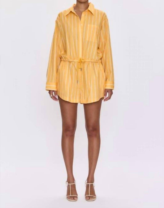 Pistola - Amelie Button-up Romper