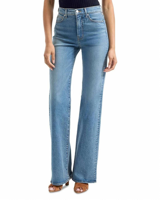 Veronica Beard - Crosbie High Rise Wide Leg Jeans