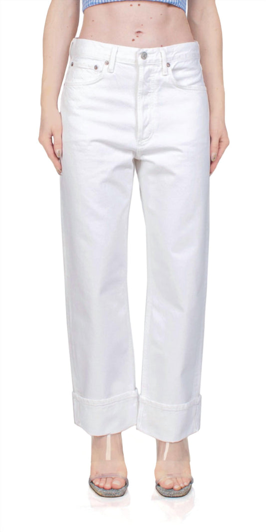 Agolde - Fran Low Slung Straight Jean