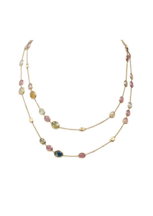 Marco Bicego - Women's 18k Mixed Sapphires Long Necklace