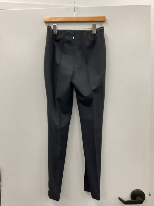 Lorena Antoniazzi - CHARCOAL TEPERED WOOL PANT