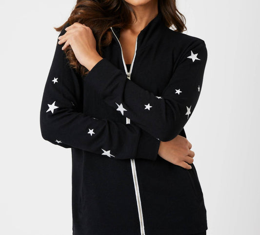 French Kyss - Women's Star Zip Up Jacket