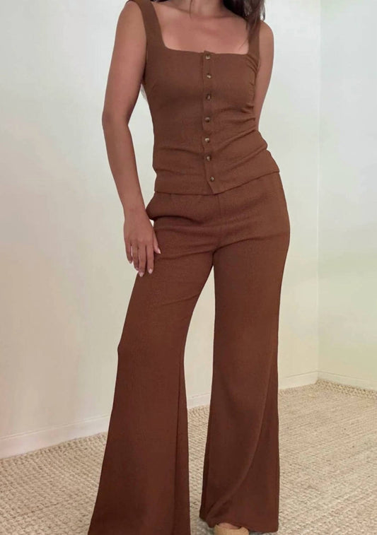 Et Clet - The High Waist Flare Pant