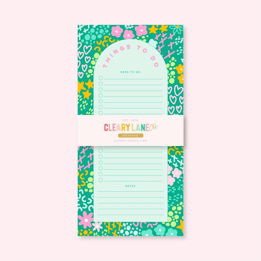 Cleary Lane - Notepad With 50 Sheets