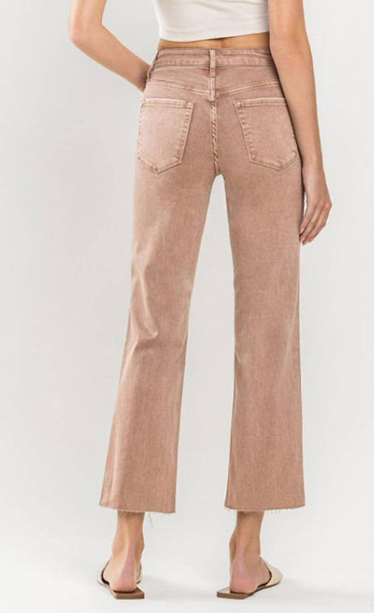 Vervet By Flying Monkey - Women's Leading Mid-rise Straight Crop Jeans