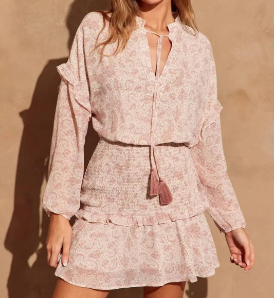 Dress Forum - Wanderer Paisley Floral Print Mini Dress