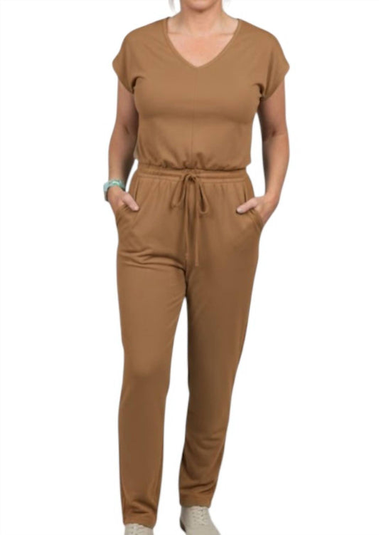 Carole Christian - V-neck buttery soft Romper