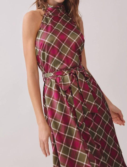 Tcec - The Olivia Plaid Dress