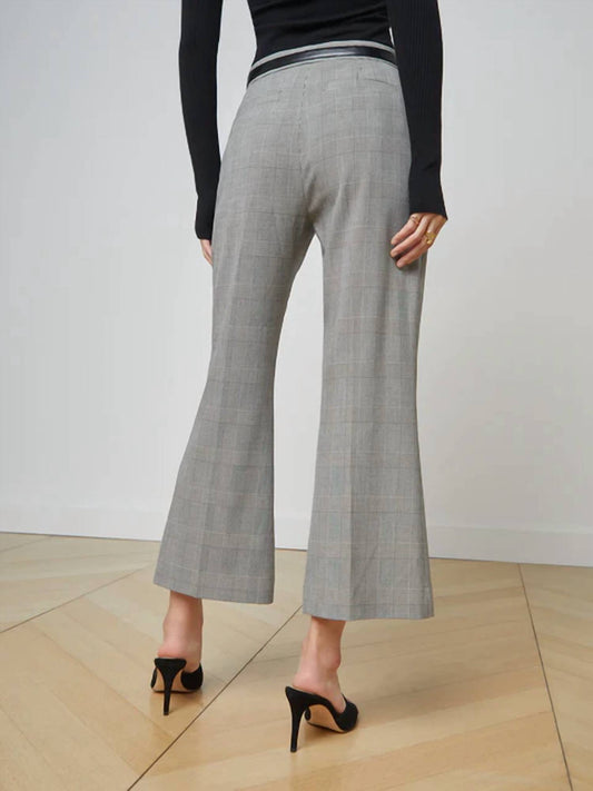 L'Agence - STACEY CROPPED FLARE TROUSER
