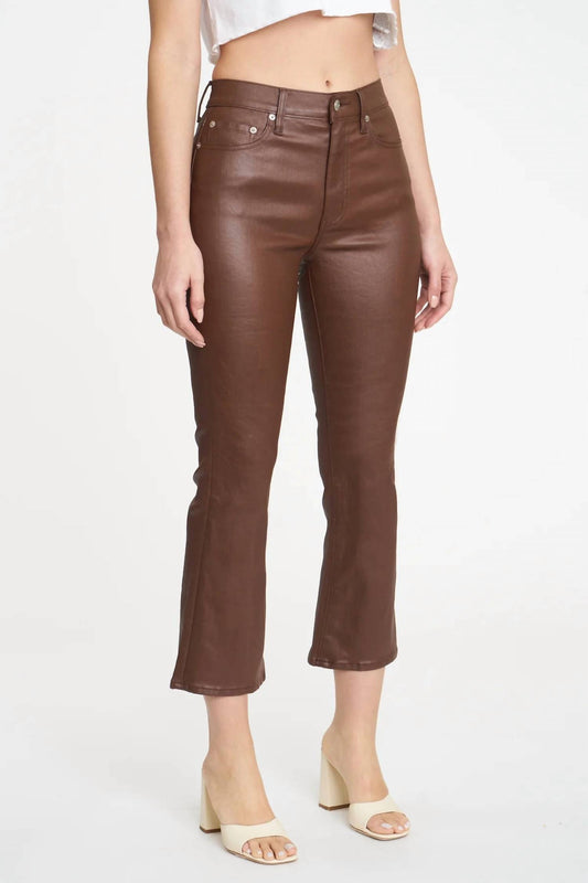 Daze - Shy Girl High Rise Crop Flare