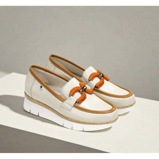 Fluchos - Women's Sporty Leather Loafers