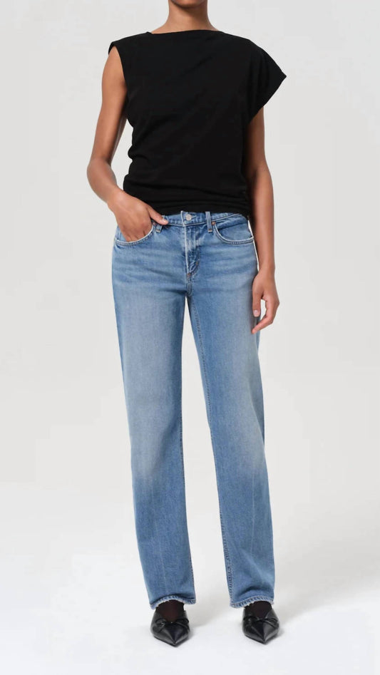 Agolde - Low Rise Slim Jeans