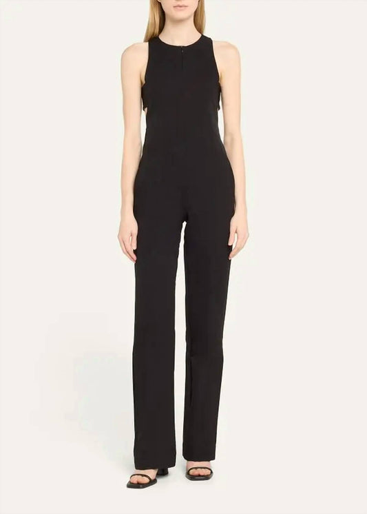 Rivet Utility - Fashionista Knit Zip-front Jumpsuit