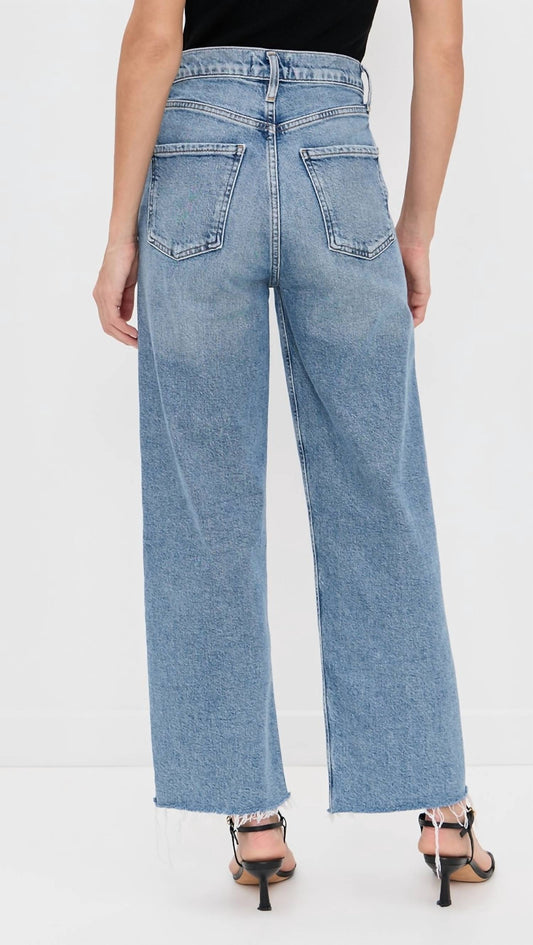Agolde - Ren High Rise Wide Leg Jeans