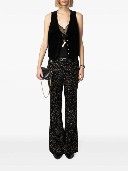 Zadig & Voltaire - Emaux Velvet Vest