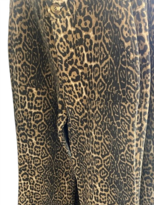Gigio - Women's Cheeta Janes Pants