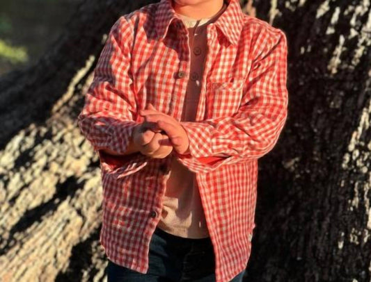 Me & Henry - Atwood Micro Plaid Woven Shirt