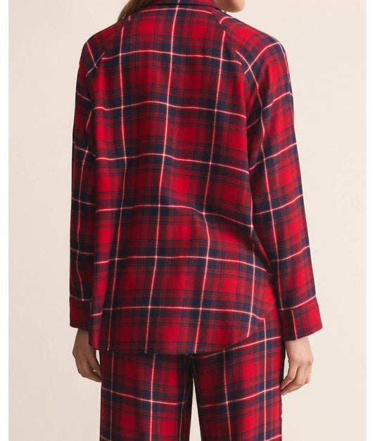 Z Supply - River Plaid Button Up Top