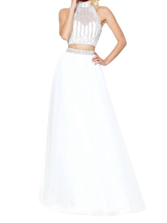 Sherri Hill - Keyhole Back Prom Dress