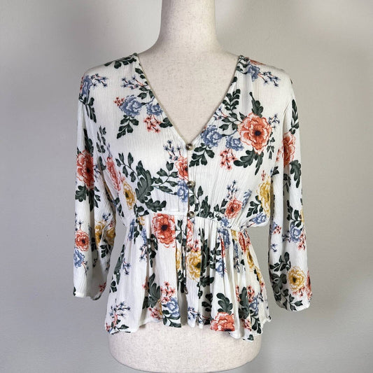 O'Neill - Celine V-neck Floral Top