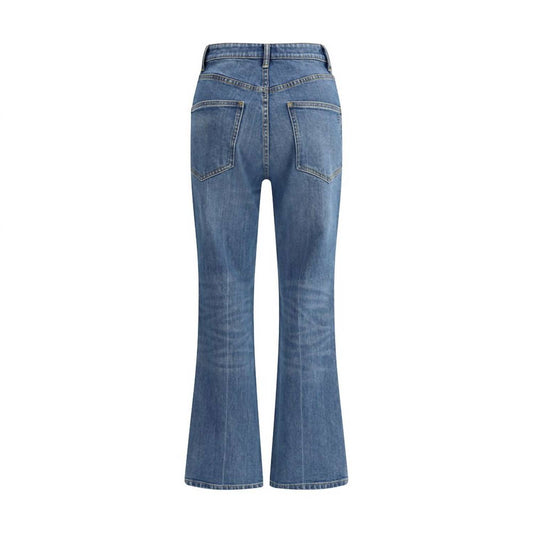 Tory Burch - Women's Cotton Cropped Flare Jeans