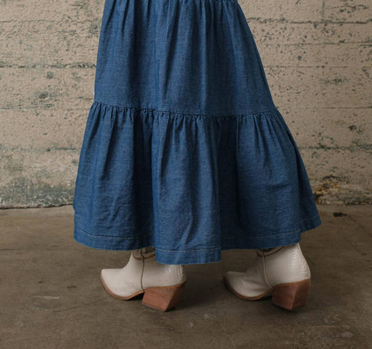 Signature8 - Tiered Maxi Skirt