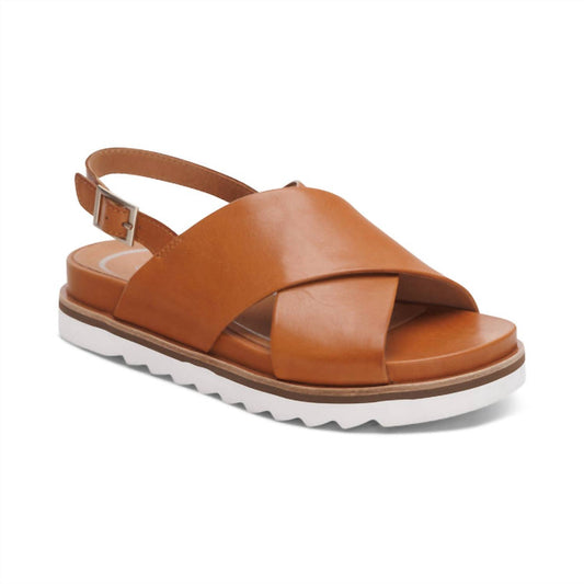 Aetrex - Thea Back Strap Cork Flat Sandal