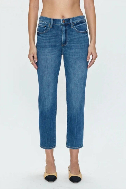 Pistola - Monroe High Rise Cigarette Crop Jeans