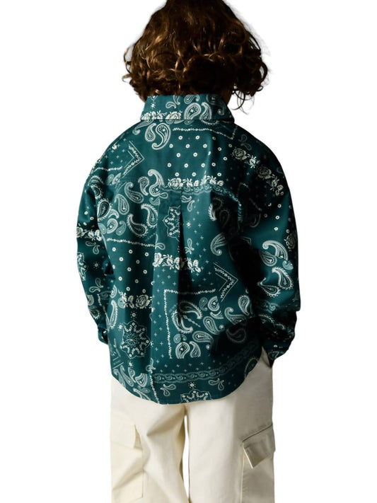 The New Society - Kid's Gallen Paisley Shirt