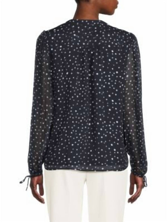 Tommy Hilfiger - Tie-front Popover Blouse