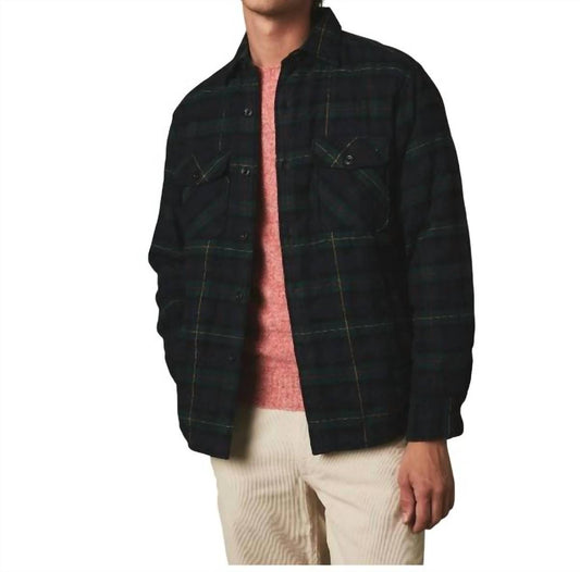 Hartford - Quilted Peter Plaid Overshirt