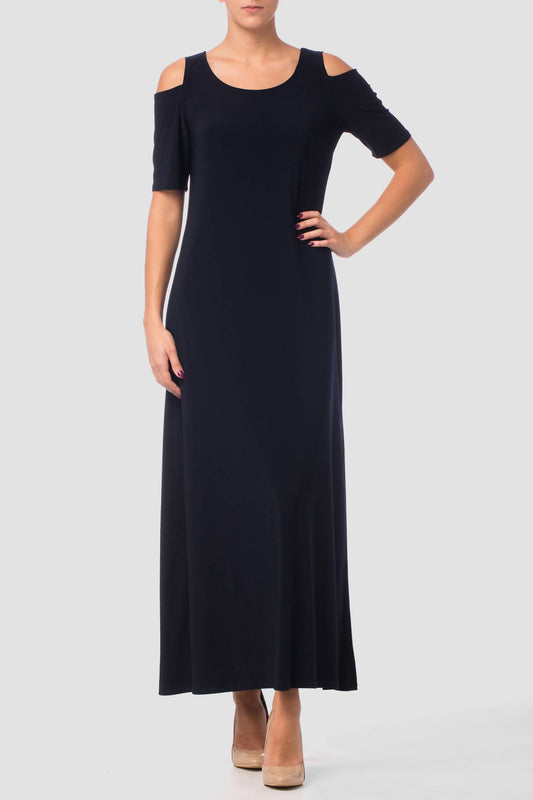 Joseph Ribkoff - Cold-shoulder Maxi Dress
