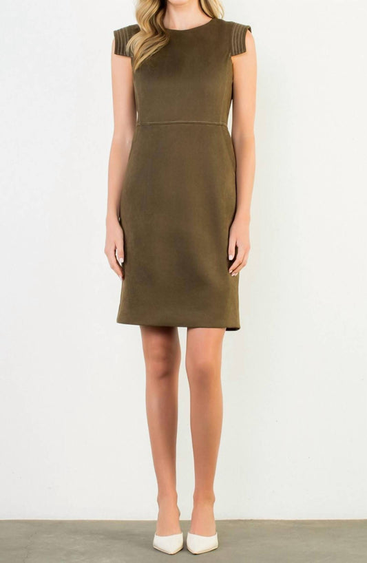 Thml - Sleeveless Suede Dress