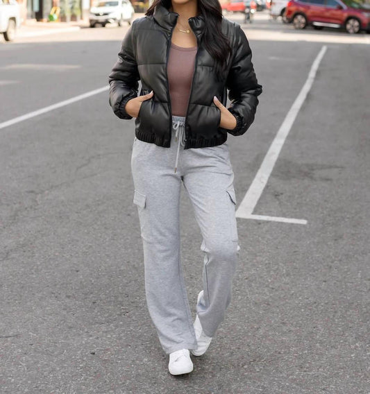 Grace And Lace - Faux Leather Jacket