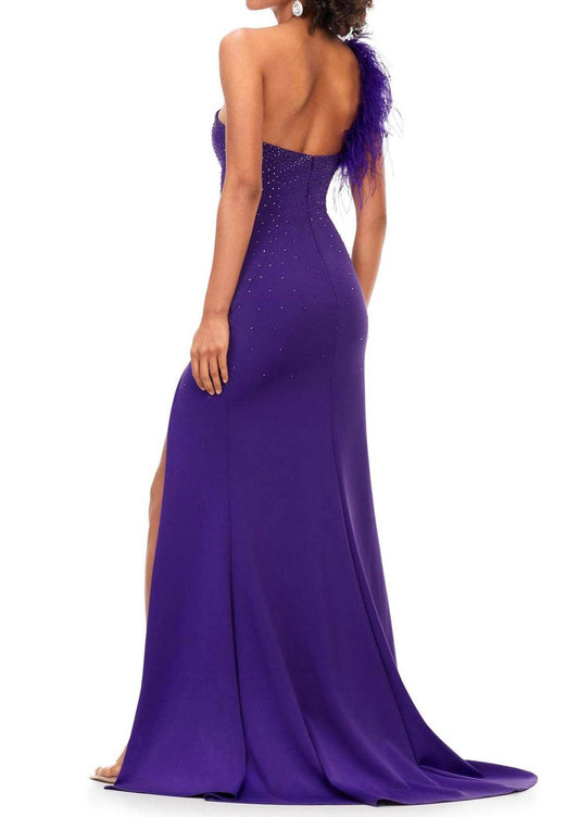 Ashleylauren - One Shoulder Prom Dress