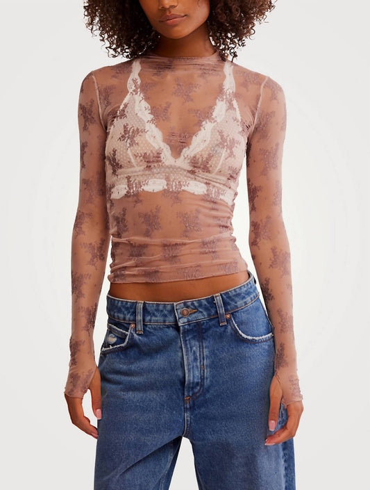 Free People - Two Tone Lady Lux Layering Top
