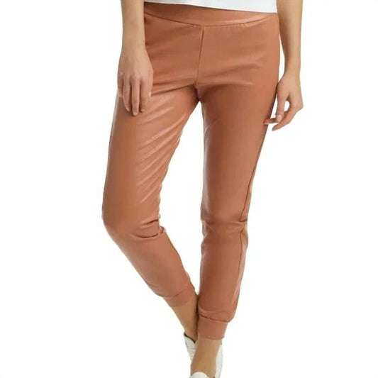 Commando - Women's Faux Leather Jogger